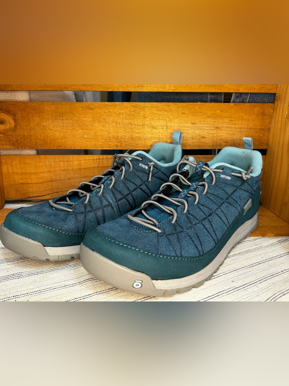 OBOZ O FIT INSOLE BLOOM ALGAE FOAM TRAIL SHOE